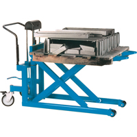 Hydraulic Skid Scissor Lift/Table, 42-1/2" L x 27" W, Steel, 2200 lbs. Capacity Sidevic Inc.