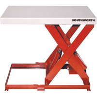 Scissor Lift Table, Steel, 36" L x 20" W, 550 lbs. Capacity Sidevic Inc.
