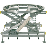 Spring-Operated Pallet Lifters - Pallet Pal&reg;, 43-5/8" L x 43-5/8" W, 4500 lbs. Cap. Sidevic Inc.