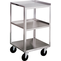 Equipment Stands, 3 Tiers, 16-3/4" W x 30-1/8" H x 18-3/4" D, 300 lbs. Capacity Sidevic Inc.