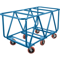 Chariot &agrave; plateforme pour mat&eacute;riaux de construction, 60" x 30" x 33", Capacit&eacute; 2500 lb Sidevic Inc.