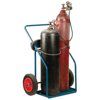 Chariots pour bouteilles de gaz, Roues Caoutchouc, Base de , 1000 lb Sidevic Inc.