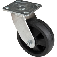 Hi-Temp Caster, Swivel, 6" (152.4 mm), Nylon, 880 lbs. (399 kg.) Sidevic Inc.