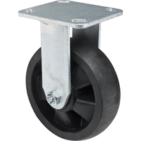 Hi-Temp Caster, Rigid, 6" (152.4 mm), Nylon, 880 lbs. (399 kg.) Sidevic Inc.
