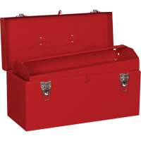 Heavy-Duty Tool Box, 8-1/2" D x 20" W x 9-1/2" H, Red Sidevic Inc.