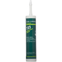 Scellant polyvalent &agrave; base de silicone Dowsil 732, 300 ml, Cartouche, Blanc Sidevic Inc.