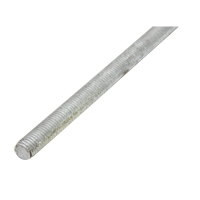 Tige filet&eacute;e, 1/4"-20, 36" lo, Galvanis&eacute;, Grade Calibre 2 Sidevic Inc.