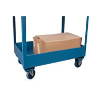 Chariots de service &agrave; bordure profonde, 2 Tiers, 24" la x 47" h x 36" p, Capacit&eacute; 1200 lb Sidevic Inc.
