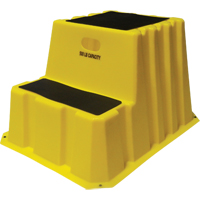 Nestable Industrial Step Stools, 2 Steps, 32-3/4" x 25-3/4" x 20-1/2" High Sidevic Inc.