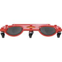 Rolling Knee Dolly, Plastic, Red, 350 lbs. Capacity Sidevic Inc.