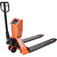 Digital Scale Pallet Truck, 44.5" L x 21.25" W, 4400 lbs. Cap. Sidevic Inc.