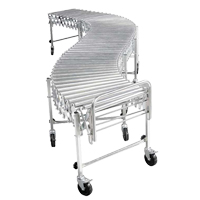 Convoyeurs extensibles/flexibles, 18" la x 12' 10" lo, Capacit&eacute; de 200 lb par pi lin. Sidevic Inc.