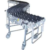 Expandable/Flexible Conveyors, 30" W x 8' 6" L, 226 lbs. per lin. ft. Capacity Sidevic Inc.