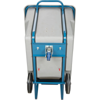 Chariot basculeur en acier, Poly&eacute;thyl&egrave;ne, 0,625 vg³, Capacit&eacute; de charge de 850 lb Sidevic Inc.