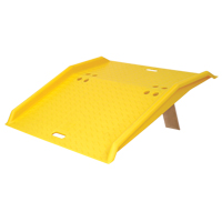 Portable Poly Hand Truck Dock Plate, 750 lbs. Load Capacity, 36" L x 35" W x 5" H Sidevic Inc.
