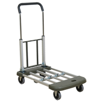 Telefolding Platform Truck, Aluminum, 330 lbs., 29-1/2" L x 17-1/2" W, 36-1/2" High Sidevic Inc.