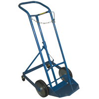 Professional Gas Cylinder Truck CC-1, Mold-on Rubber Wheels, 9" W x 7-1/4" L Base, 250 lbs. Sidevic Inc.