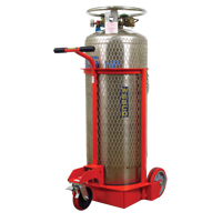 Large Liquid Gas Cylinder Truck LCC, Polyurethane Wheels, 20" W x 20" D Base, 1000 lbs. Sidevic Inc.