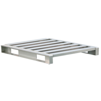 Palette &agrave; canaux en aluminium 4 c&ocirc;t&eacute;s Sidevic Inc.