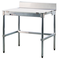 &eacute;tabli avec dessus en poly, 36" la x 24" p x 35-1/2" h, Capacit&eacute; 2000 lb Sidevic Inc.