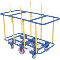 Chariot horizontal pour panneaux, 63-7/16" x 28-1/2" x 40-15/16", Capacit&eacute; 2000 lb Sidevic Inc.