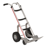 Diable autostabilisant, Prise Double, Aluminium, Hauteur de 55'', Capacit&eacute; 500 lb Sidevic Inc.
