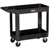 Heavy-Duty Utility Cart - 4520-89, 2 Tiers, 25-7/8" x 33-1/4" x 45-1/4", 500 lbs. Capacity Sidevic Inc.