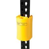 Butoir en poly pour rayonnage, 5" la x 6" lo x 8" h, Jaune Sidevic Inc.