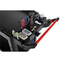 Heavy-Duty Adaptable Utility Cart, 2 Tiers, 17-3/4" x 36" x 46-1/5", 500 lbs. Capacity Sidevic Inc.