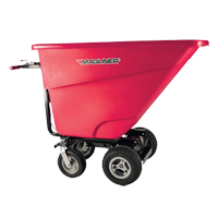 Chariot &agrave; bascule motoris&eacute;, Capacit&eacute; 13.5 cu.ft., 45" h x 27" la x 68" p Sidevic Inc.