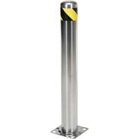 Butoir de s&eacute;curit&eacute;, Acier inoxydable, 36" h x 8" la, Argent Sidevic Inc.