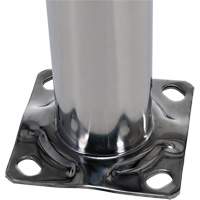 Butoir de s&eacute;curit&eacute;, Acier inoxydable, 36" h x 8" la, Argent Sidevic Inc.