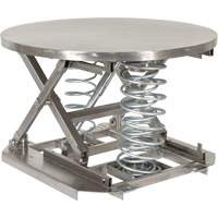 Pallet Lift Table, 43 5/8" L x 43 5/8"W, 4500 lbs. Cap. Sidevic Inc.