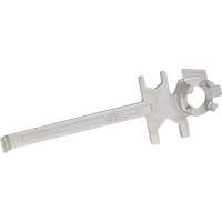 Drum Wrench, 3/4"/2" Opening, 9-1/2" Handle, Stainless Steel Sidevic Inc.