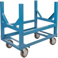 Chariot &agrave; berceaux pour tuyaux et barres, 24" lo x 24" la x 34" h, Capacit&eacute; de 2500 lb, Roue Polyur&eacute;thane Sidevic Inc.