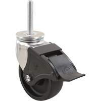 Roulette Emaxx RollX, Pivotant avec frein, Diam&egrave;tre 4" (101,6 mm), Capacit&eacute; 1200 lb (544,3 kg) Sidevic Inc.