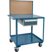 Chariot de service mobile, 2 Tiers, 24" la x 57" h x 40" p, Capacit&eacute; 1200 lb Sidevic Inc.