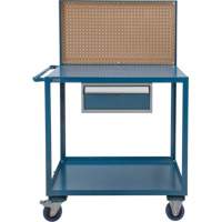 Chariot de service mobile, 2 Tiers, 24" la x 57" h x 40" p, Capacit&eacute; 1200 lb Sidevic Inc.