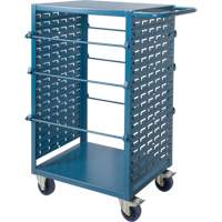 Chariot mobile pour mat&eacute;riaux bobin&eacute;s, Acier, 6 Montants, 21" la x 48" h x 38" p, Capacit&eacute; de 1200 lb Sidevic Inc.