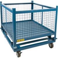 Socle roulant pour contenant empilables, 48,5" la x 40-1/2" p x 10" h, Capacit&eacute; de 3000 lb Sidevic Inc.