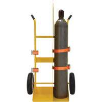 Chariot pour chalumeau et bouteille &agrave; gaz, Roues Rempli de mousse, Base de 23-13/16" la x 22-13/16" lo, 500 lb Sidevic Inc.