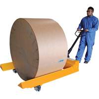 Transpalette pour mat&eacute;riaux en rouleaux, Acier, 48" lo x 7,5" la, Capacit&eacute; 4000 lb Sidevic Inc.