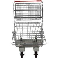 Chariot en treillis emboîtable, Acier, 28-3/4" x 37-1/16" x 59-5/8", Capacit&eacute; 275 lb Sidevic Inc.