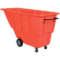 Chariot basculeur, Poly&eacute;thyl&egrave;ne, 0,5 vg³, Capacit&eacute; de charge de 450 lb Sidevic Inc.