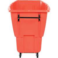 Chariot basculeur, Poly&eacute;thyl&egrave;ne, 0,5 vg³, Capacit&eacute; de charge de 450 lb Sidevic Inc.