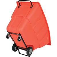 Chariot basculeur, Poly&eacute;thyl&egrave;ne, 0,5 vg³, Capacit&eacute; de charge de 450 lb Sidevic Inc.
