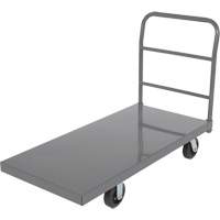 Chariot &agrave; plateforme, 48" lo x 24" la x Capacit&eacute; 2000 lb, Roues en Caoutchouc Sidevic Inc.