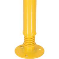 Borne de protection &agrave; ressort, Acier, 42" h x 2-1/8" la, Jaune Sidevic Inc.
