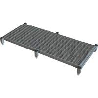 Plateforme de travail en une &eacute;tape &agrave; hauteur r&eacute;glable, 24" la x 59" pr, Capacit&eacute; de 800 lb, Enti&egrave;rement soud&eacute; Sidevic Inc.