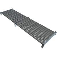 Plateforme de travail en une &eacute;tape &agrave; hauteur r&eacute;glable, 24" la x 97" pr, Capacit&eacute; de 800 lb, Enti&egrave;rement soud&eacute; Sidevic Inc.